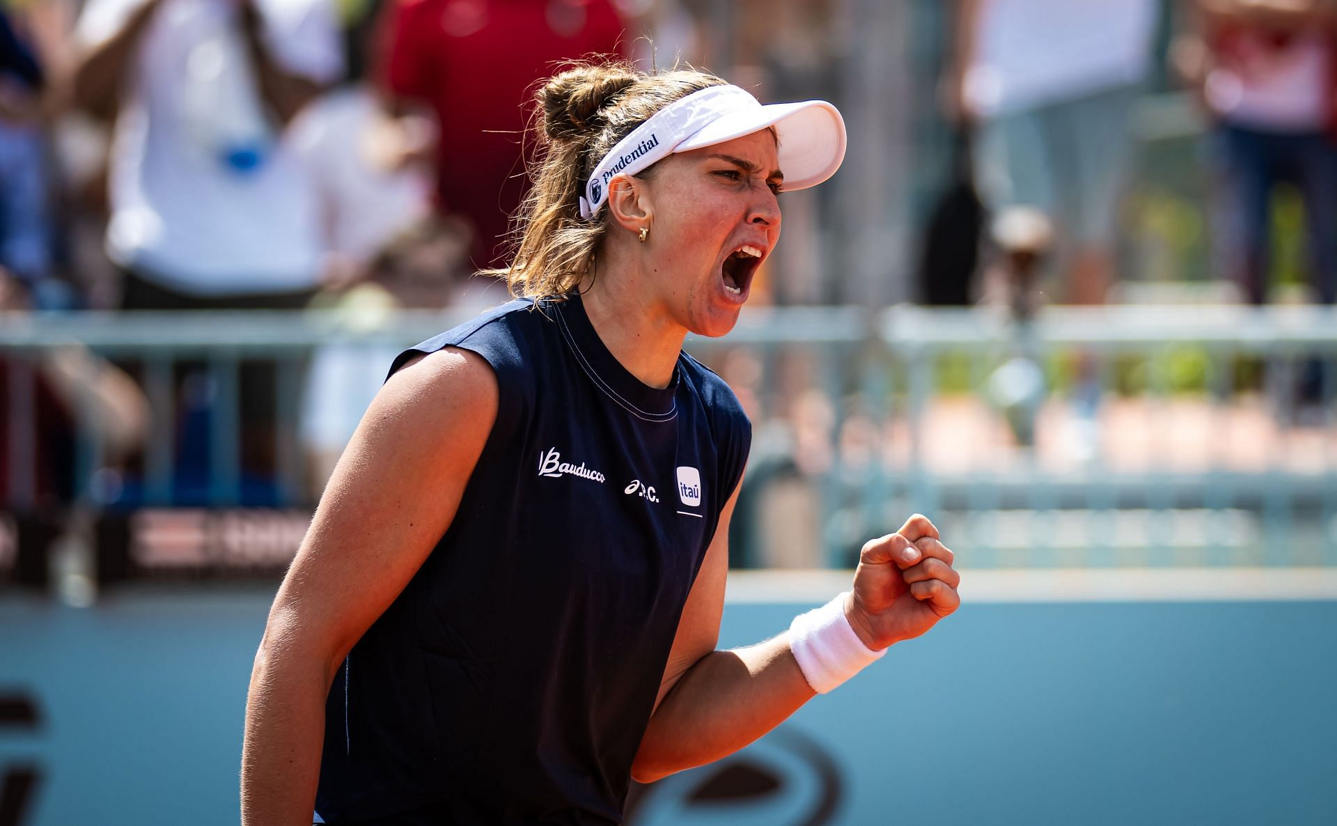 Beatriz Haddad Maia at the Madrid Open 2025. (Photo: Getty)